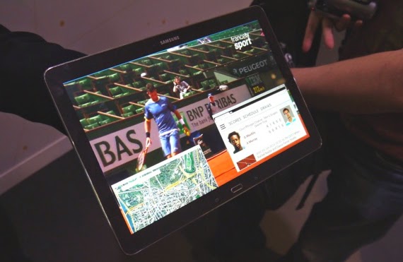 H Qualcomm «επιδεικνύει» Samsung tablet με 4K ανάλυση