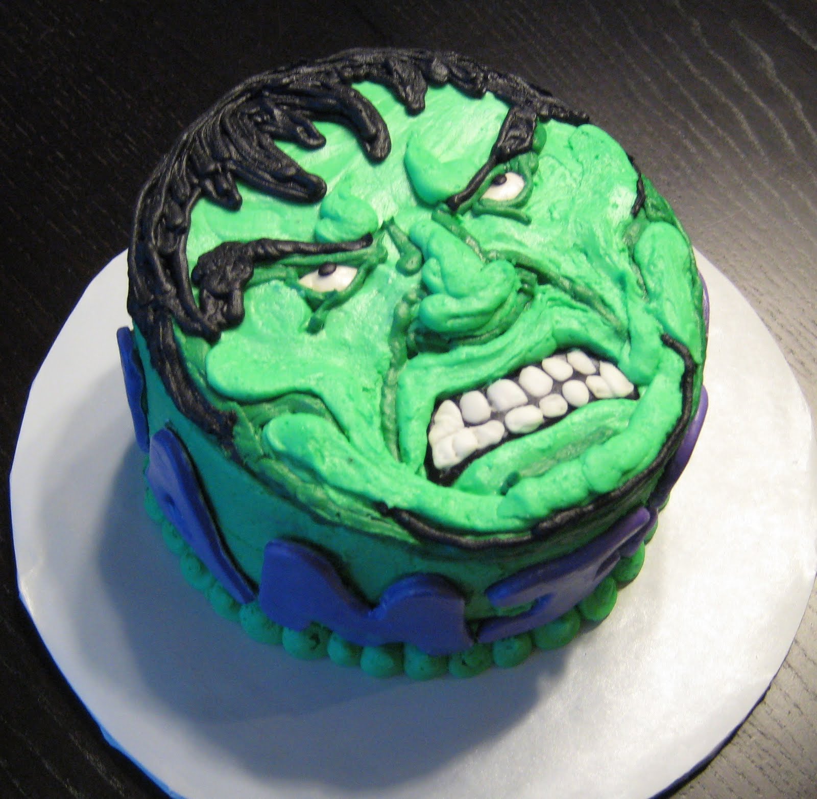 Custom Cakes by Julie Incredible Hulk Cake