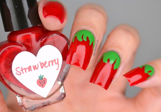 Strawberry Nail Art