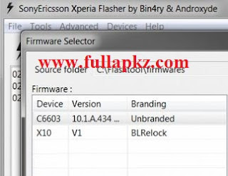 Tutorial Cara Flash Sony Xperia via PC Menggunakan Xperia FlashTool