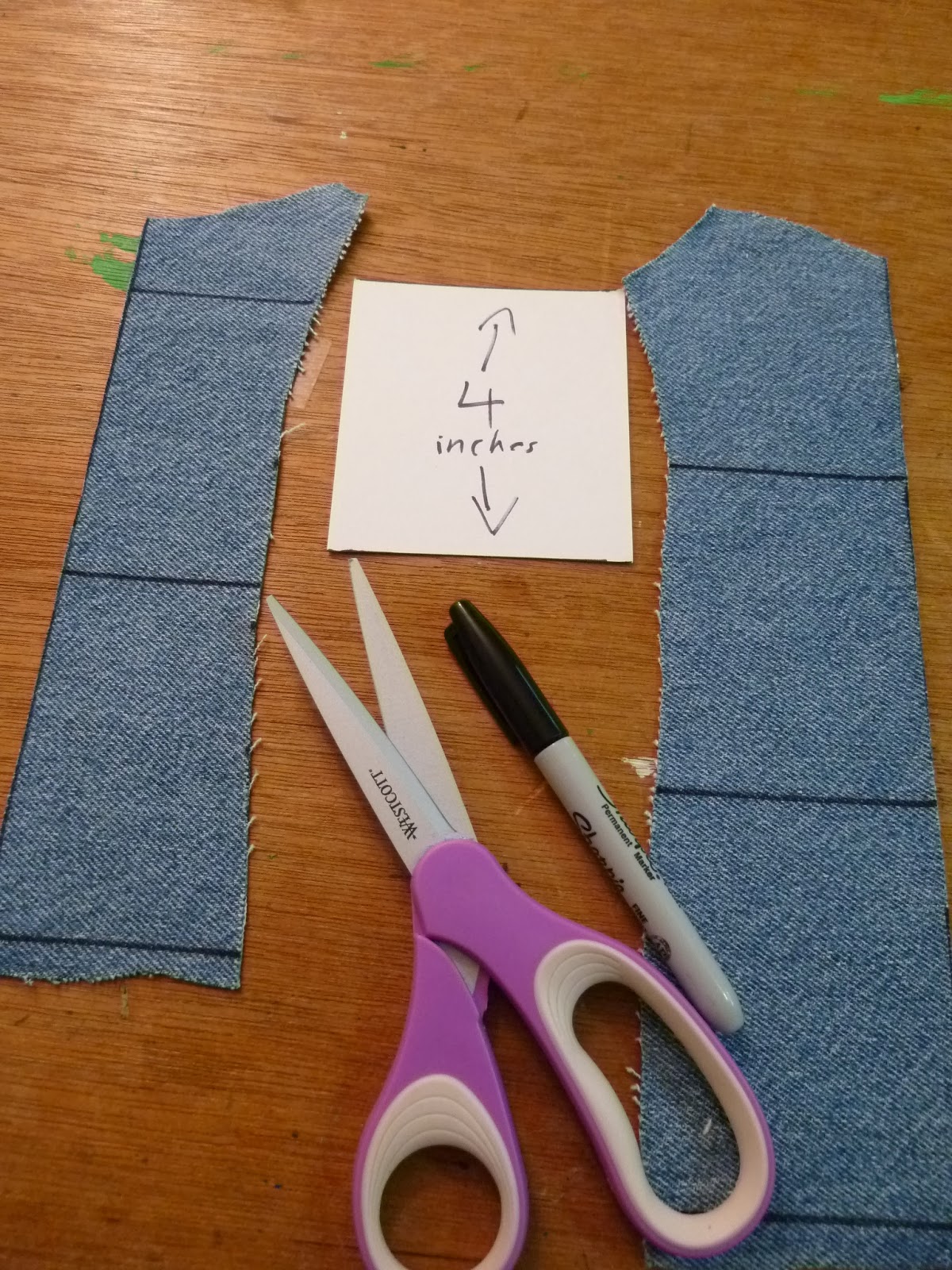 Painting on the Ceiling Tutorial DIY Denim Blanket From Old Blue Jeans