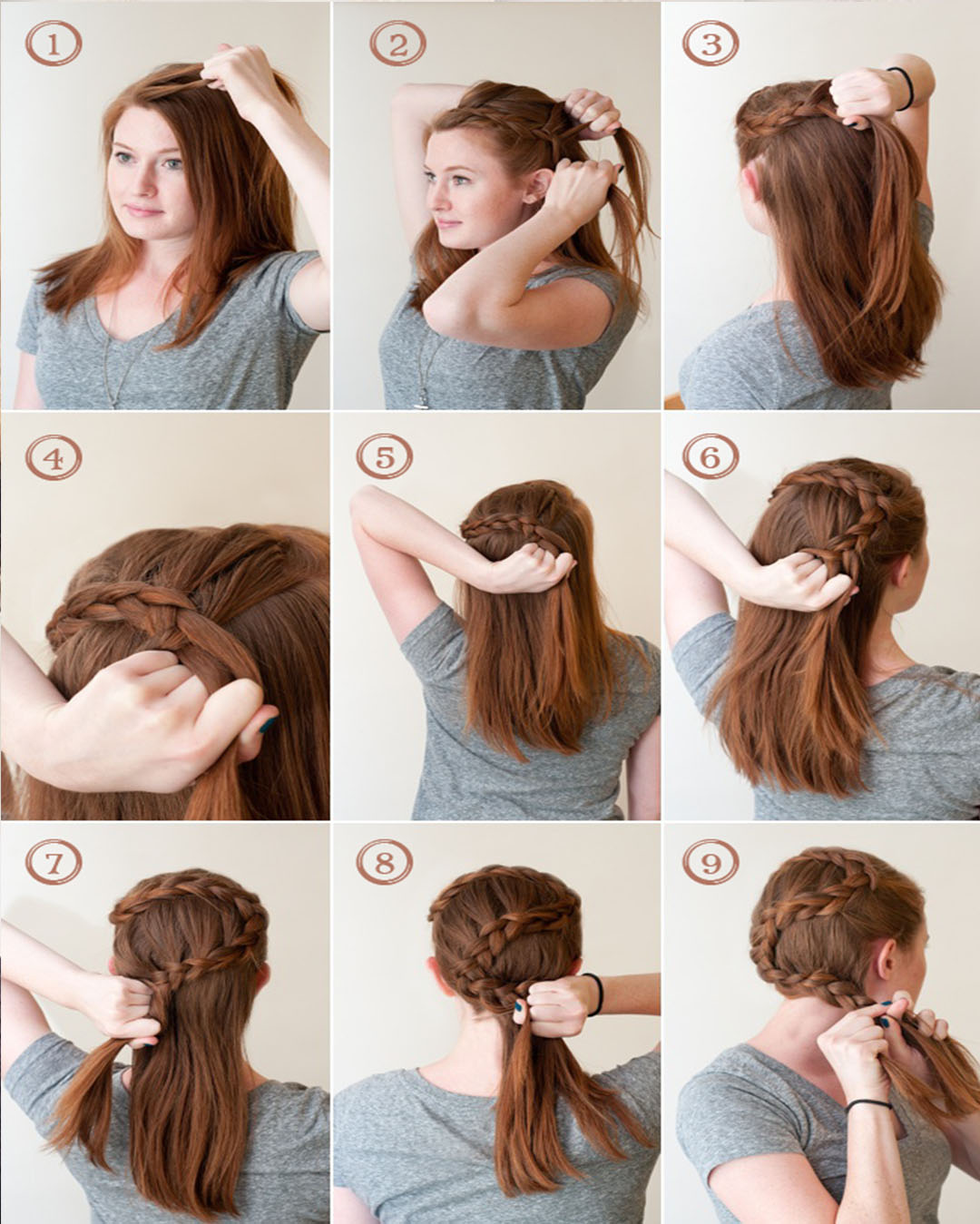 hairstyles with easy step-by-step braids and stylish tumblr