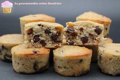 Muffins moelleux chocolat-banane (sans gluten, sans lactose, sans sucre ajouté)