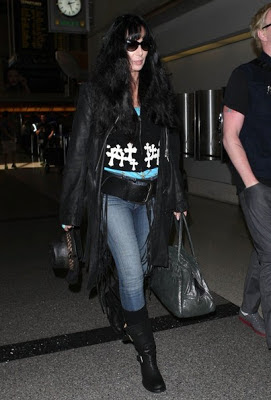 Cher at LA's famous airport