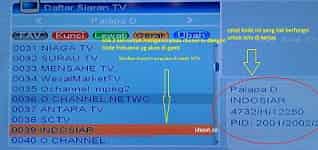 Cara Memasukan Kode Frekuensi Baru Manual Semua Channel Tv Satelit