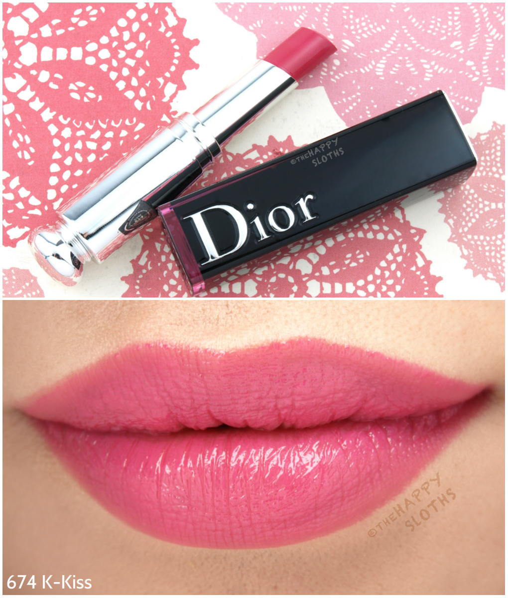 Dior Addict Lacquer Stick "674 K-Kiss": Review and Swatches