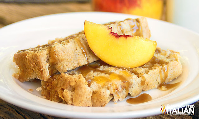 Peach Cobbler Pound Cake Peach Cobbler Pound Cake