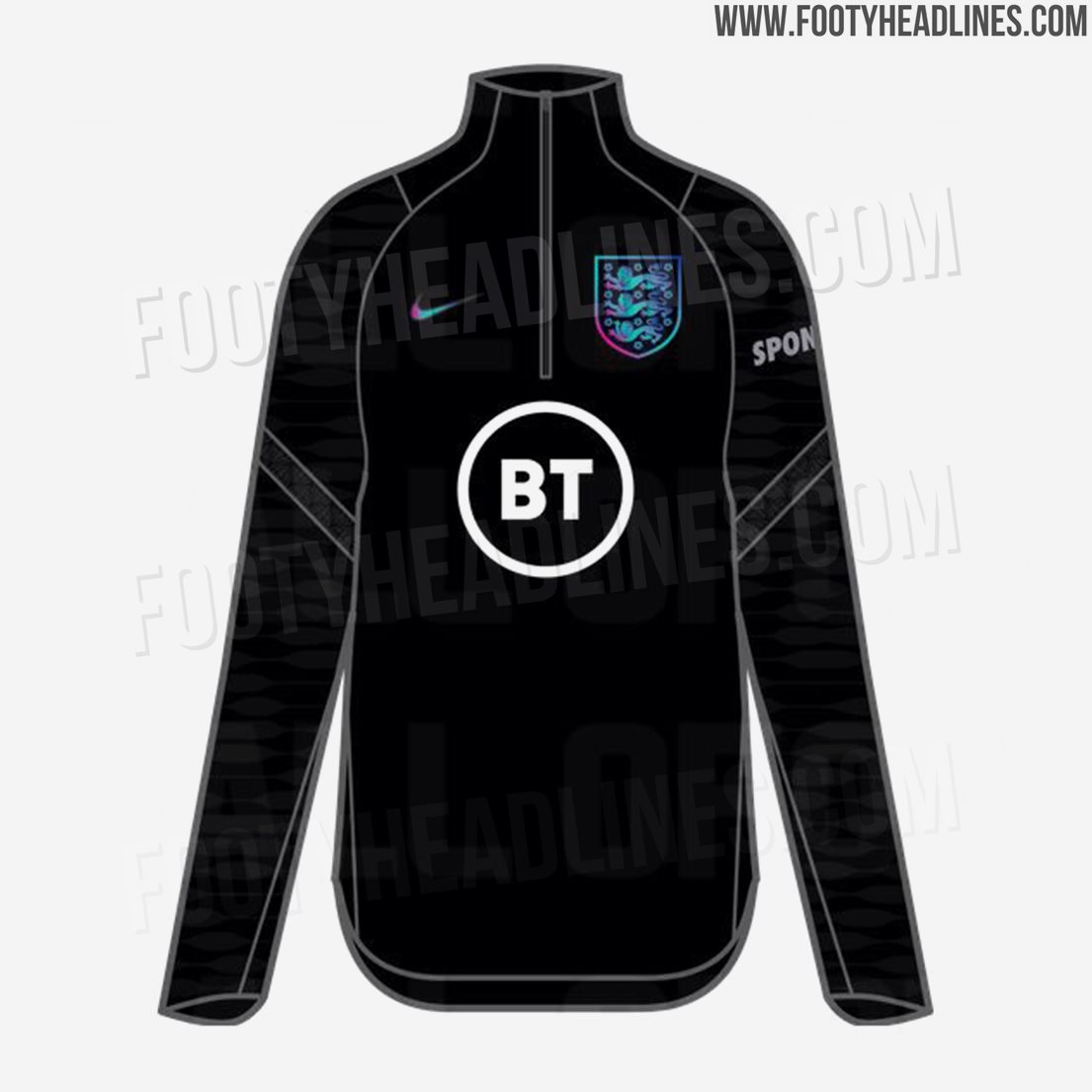 Black/Iridescent England 2022 Women's Euro Training Kit + Collection