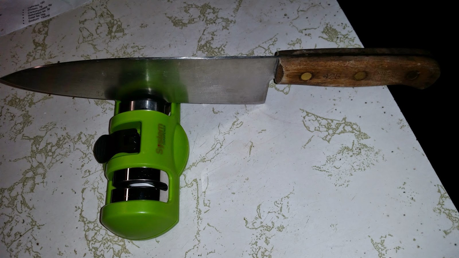 Knife sharpener Review + Giveaway Momma4Life