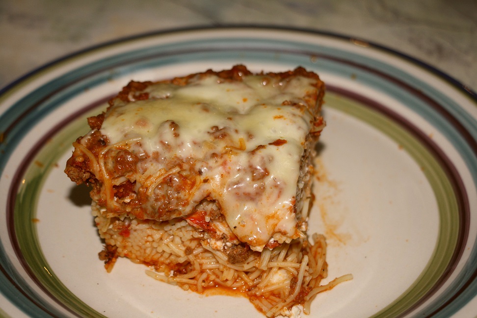 Big Dude's Eclectic Ramblings Bolognese Into Spaghetti Pie