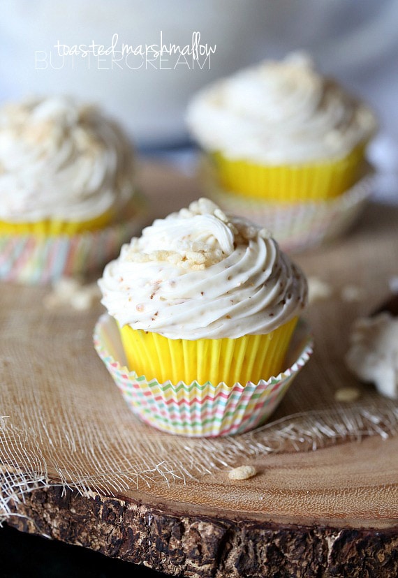TOASTED MARSHMALLOW BUTTERCREAM FROSTING food recipes special