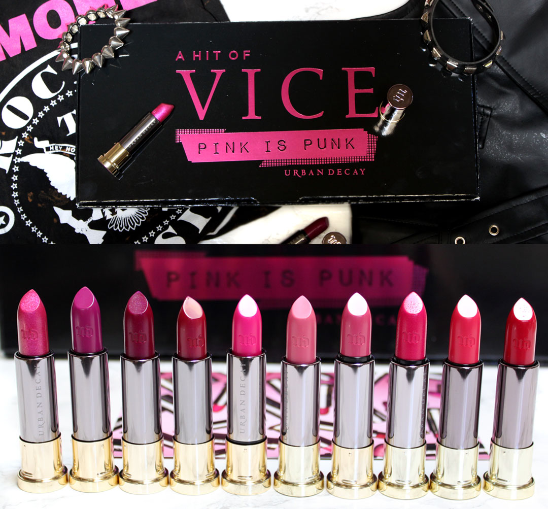 Monroe Misfit Makeup Beauty Blog Urban Decay Pink is Punk VICE