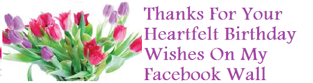Birthday Thank You Image for Facebook