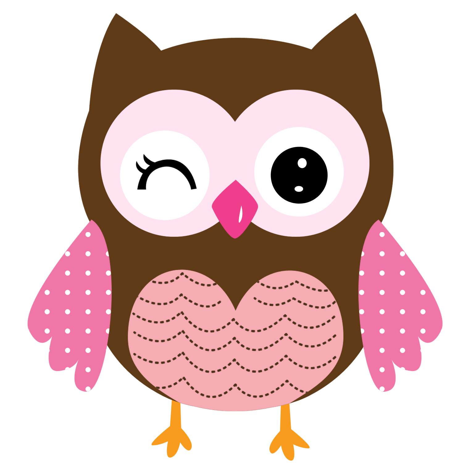 owl clip art red - photo #41