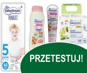 Przetestuj zestaw produktów Babydream Konkurs