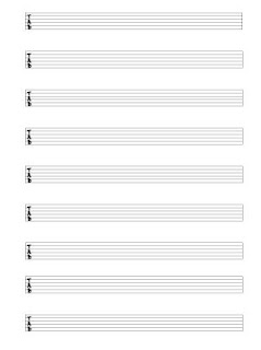 Guitar Tabs Guitar Tabs Blank Template Download
