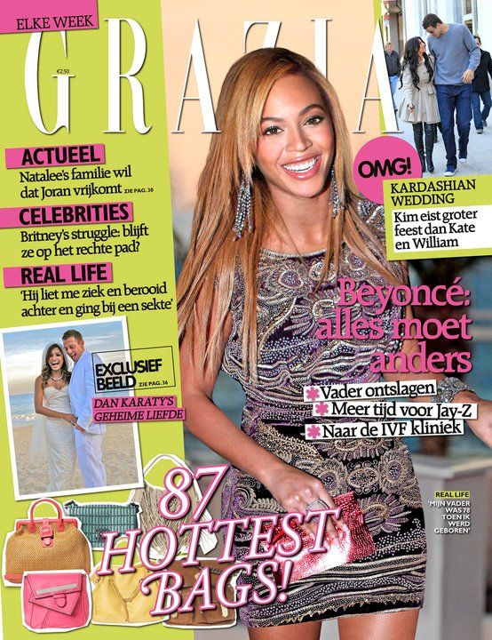 Wedding Bride: Beyonce Knowles Magazine Covers