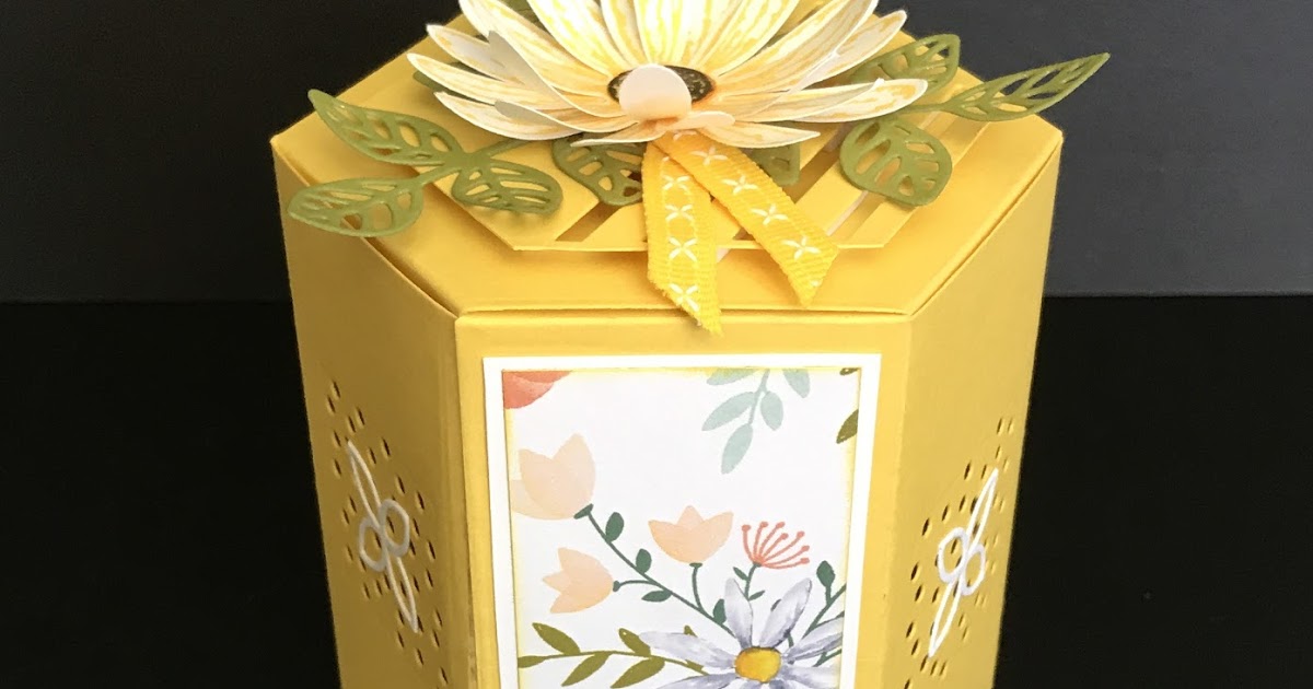 Angela's PaperArts Delightful Daisy Window Box sneak peek
