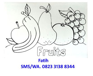 melukis kanvas mewarnai buah melukis kanvas mewarnai buah