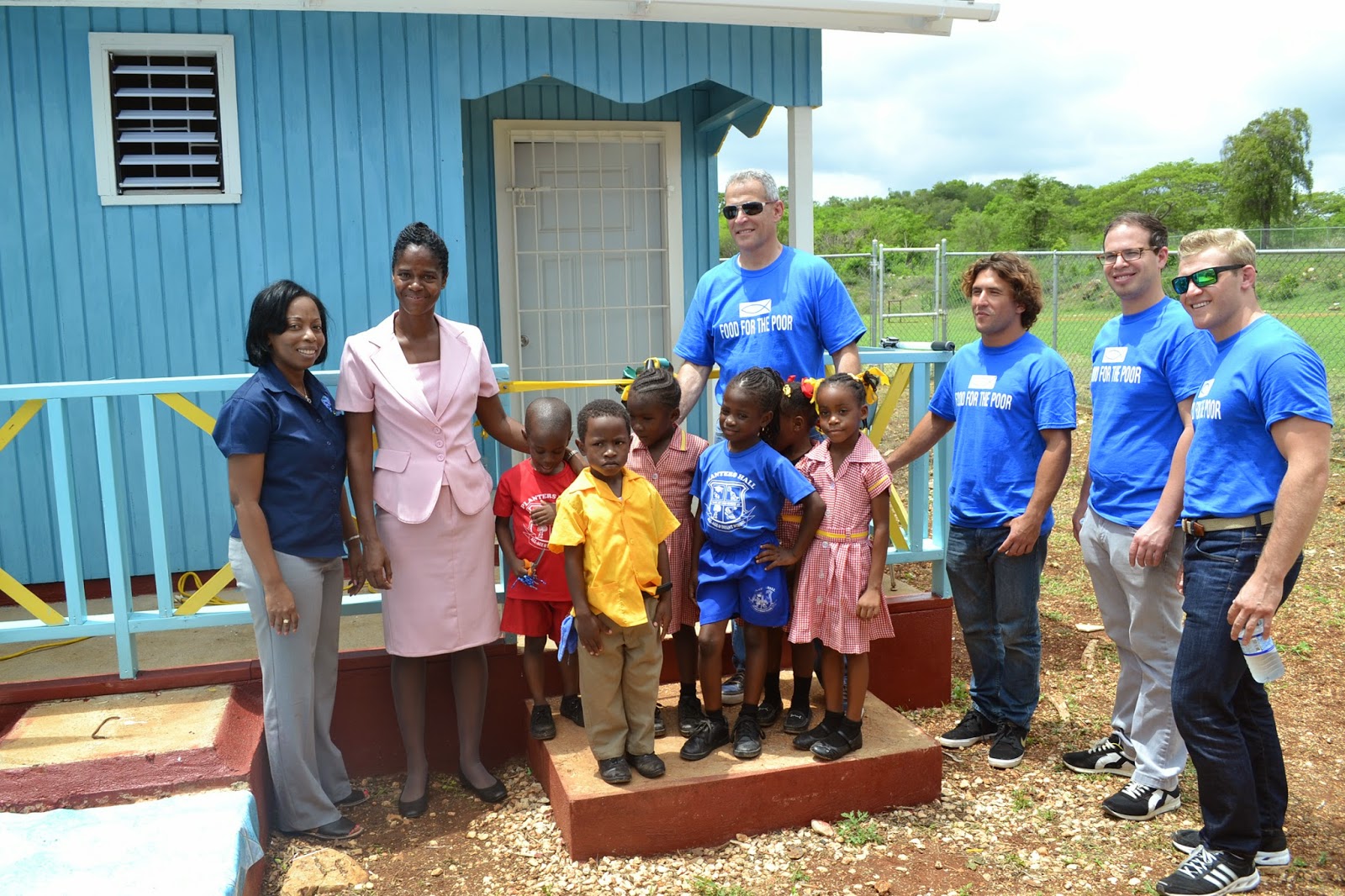FOOD FOR THE POOR JAMAICA PLANTER'S HALL ALLAGE GETS NEW INFANT