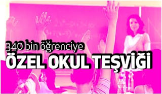 özel okul teşviği