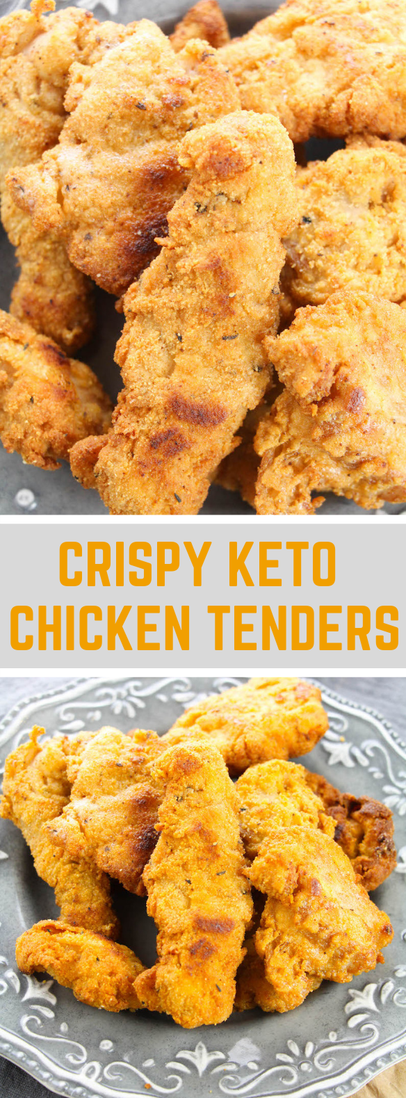 CRISPY KETO CHICKEN TENDERS #ketogenic #diet