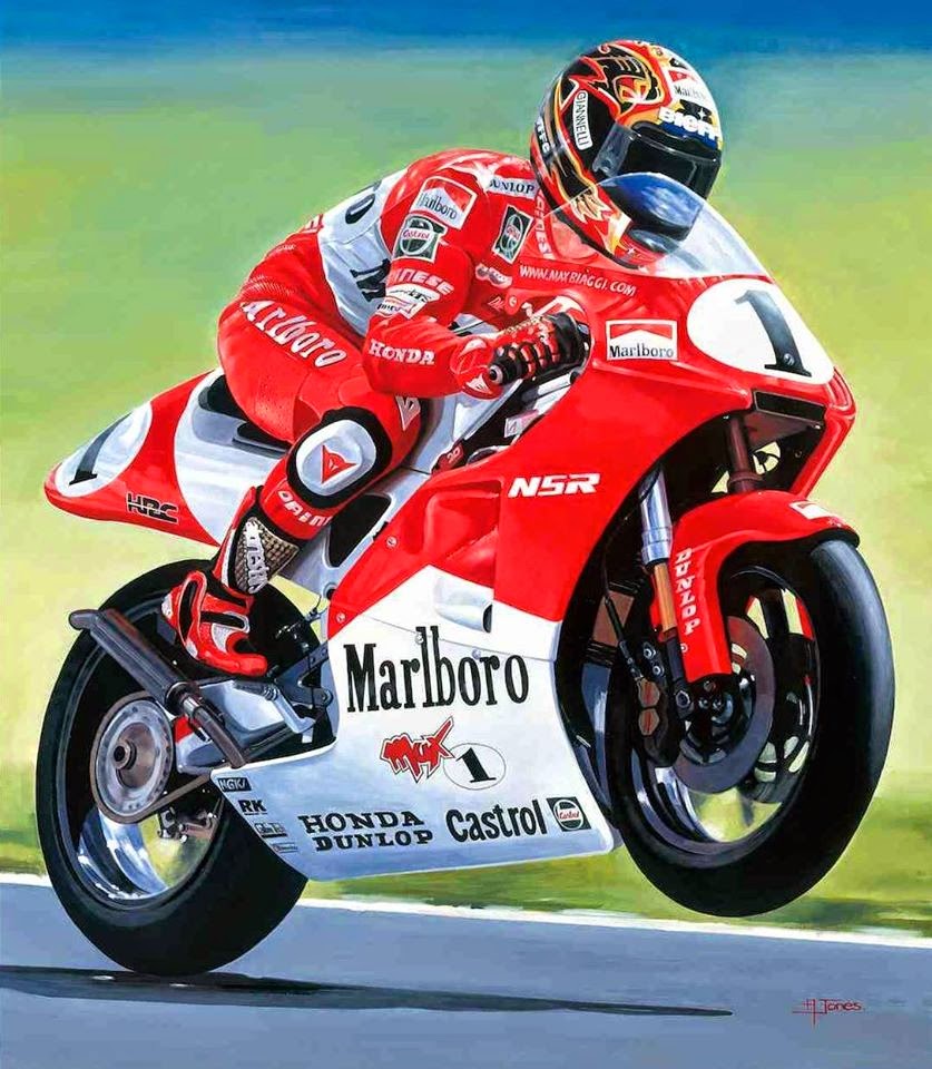 Racing Cafè: Motorcycle Art - Alan Jones #2 kawasaki zzr 1200 wiring diagram 