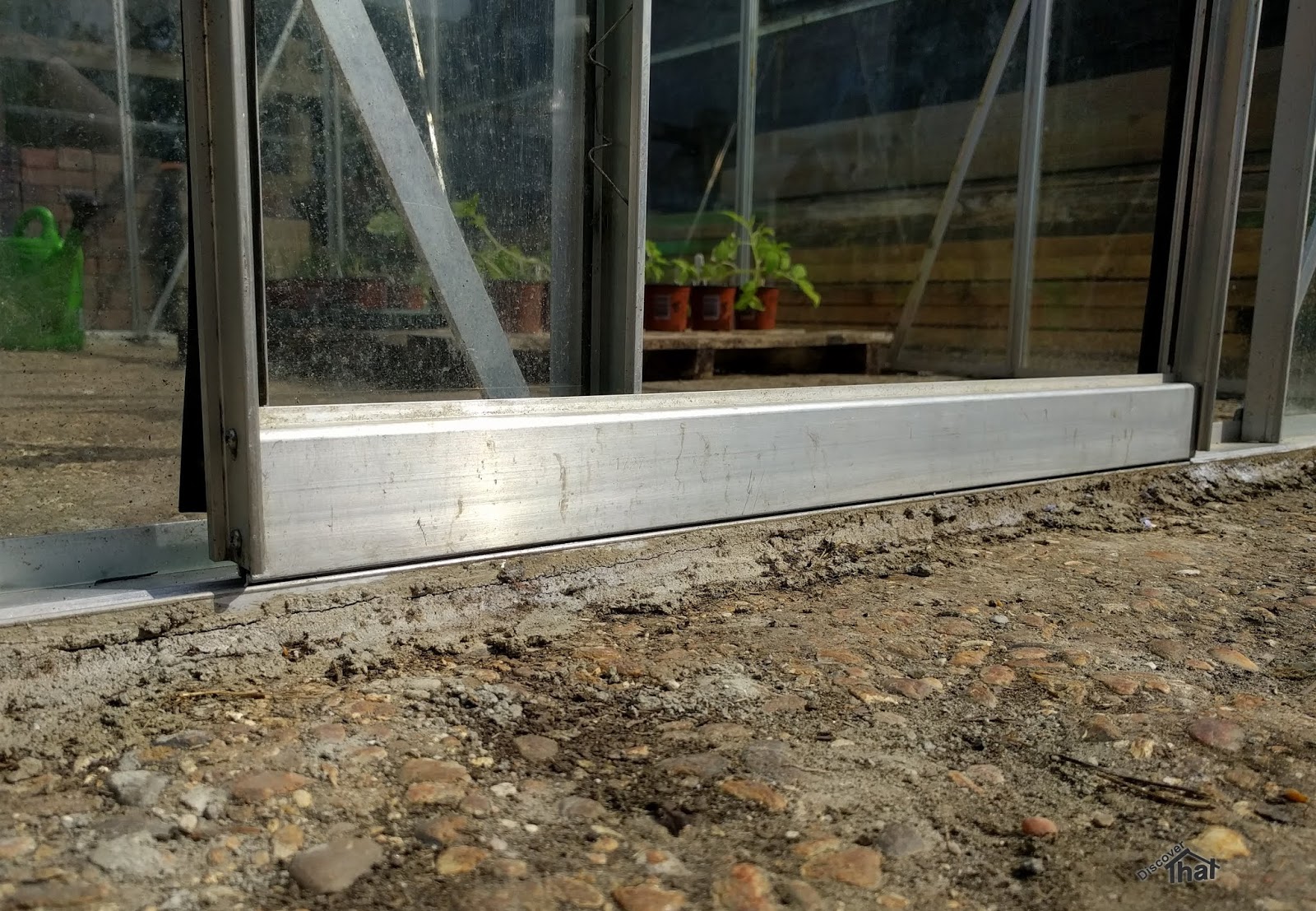 DiscoverThat Journal Fix greenhouse sliding door