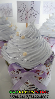 Cupcakes tradicional para casamento