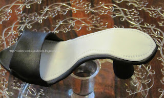 Schuh aus Modelierfondant Schuh aus Modelierfondant