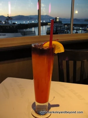 cocktail at Fog Harbor Fish House in San Francisco