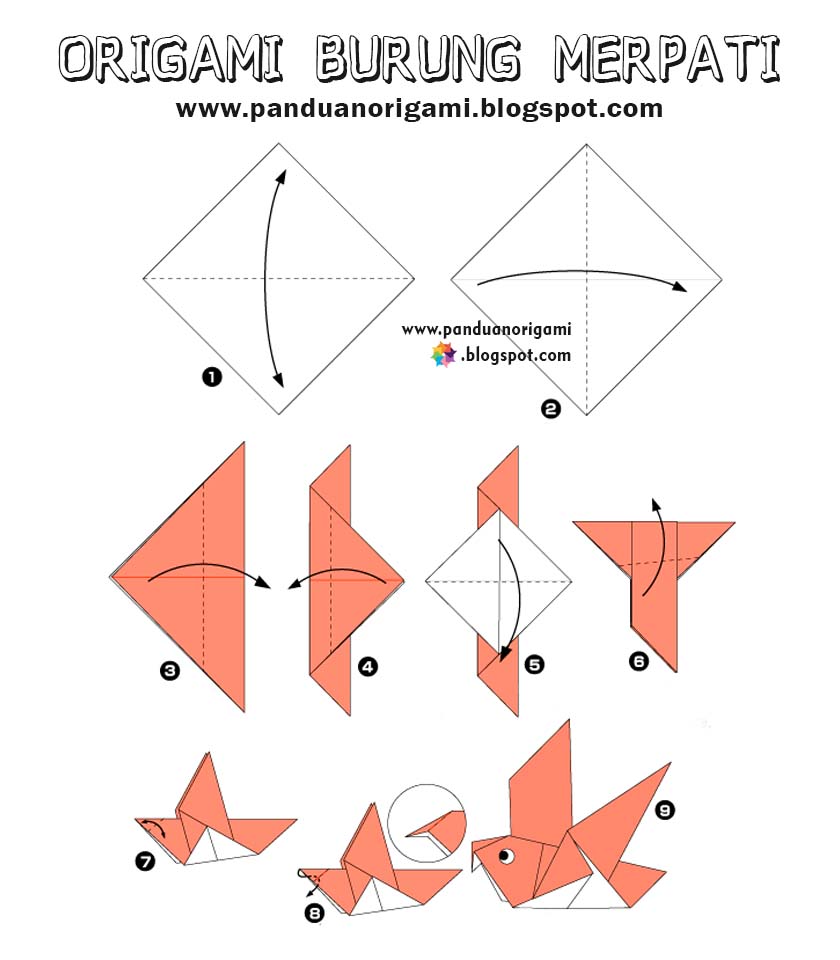 66 Gambar Kolase Burung Hantu Dari Kertas Origami HD