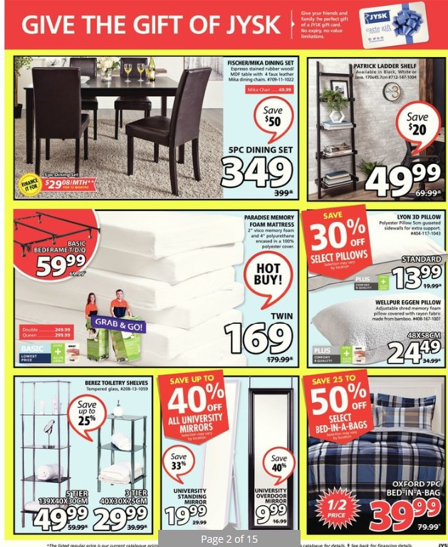 jysk flyer canada january 25 31 2018 weekly flyers ontario jysk barrie flyer