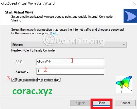 tên và mật khẩu wifi cho cfosspeed