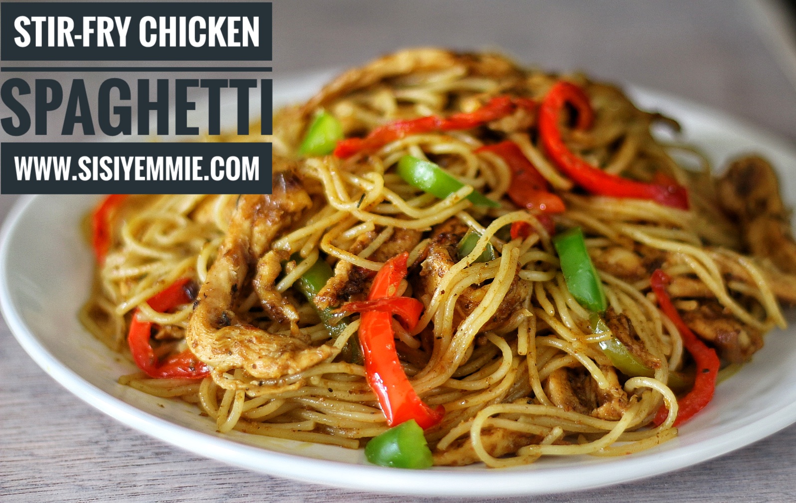 Spaghetti Stir-Fry With Chicken Recipe - NYT Cooking