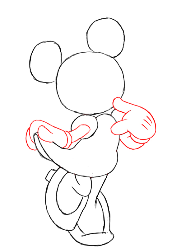How To Draw Minnie Mouse - Draw Central