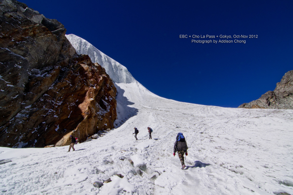 Crossing Cho La Pass via Dzongla