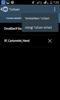 Cara Menggganti Font Android dengan mudah