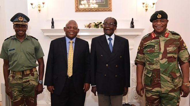 Mugabe Awa King'ang'anizi Akataa Wito wa Kuondoka Madarakani