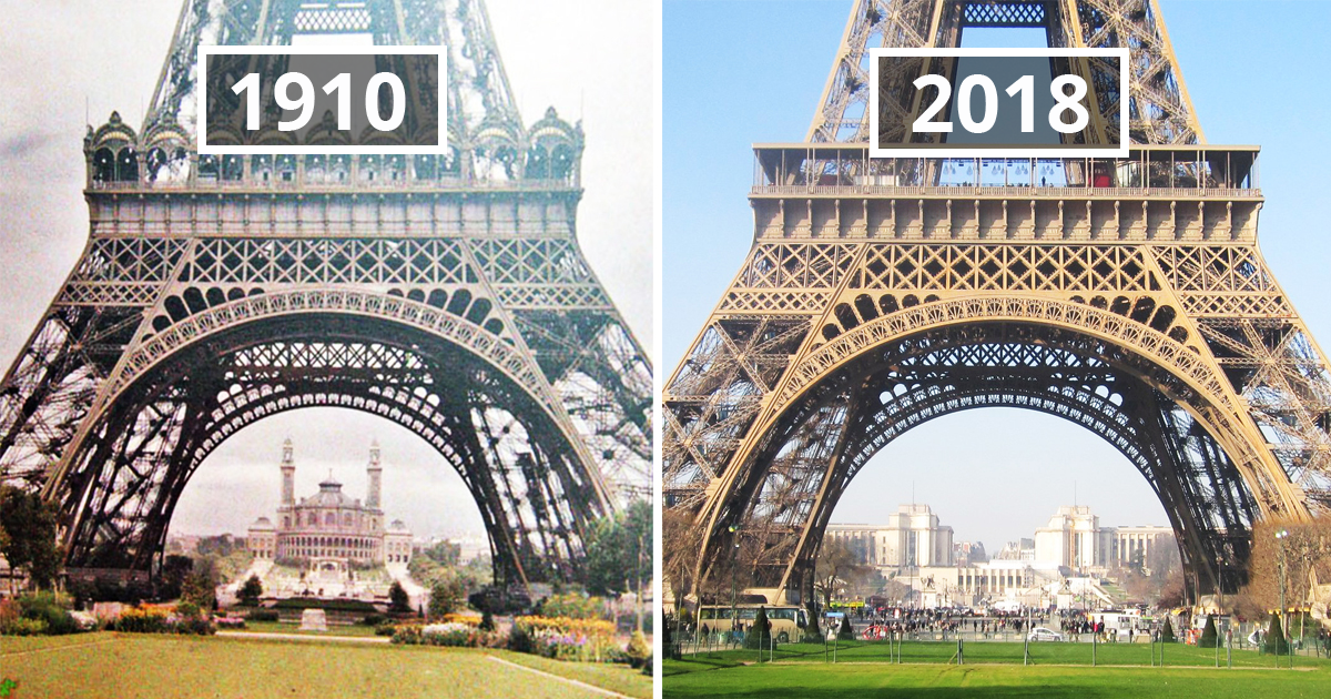 20 Amazing Before And After Photographs Depict How The World Has Changed Overtime
