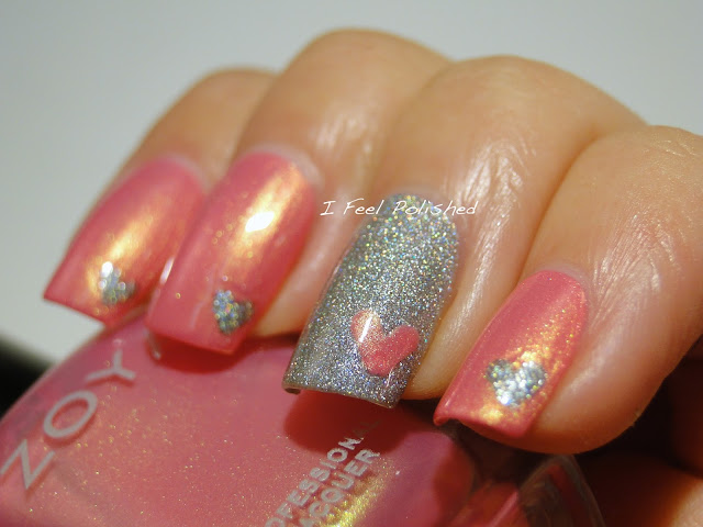 Easy Heart Nails