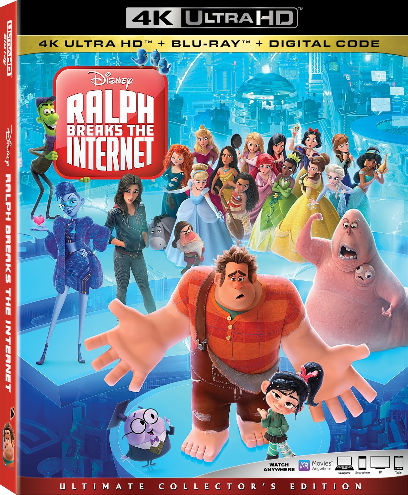 Ralph Breaks the Internet on Digital 4K