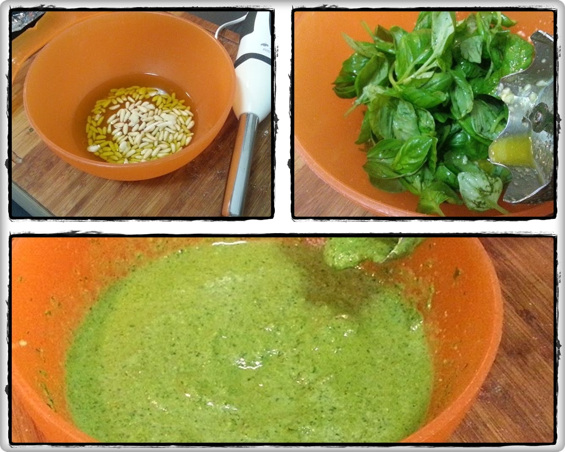 Desperate House Cooker Pesto alla genovese (metodo veloce con minipiner)