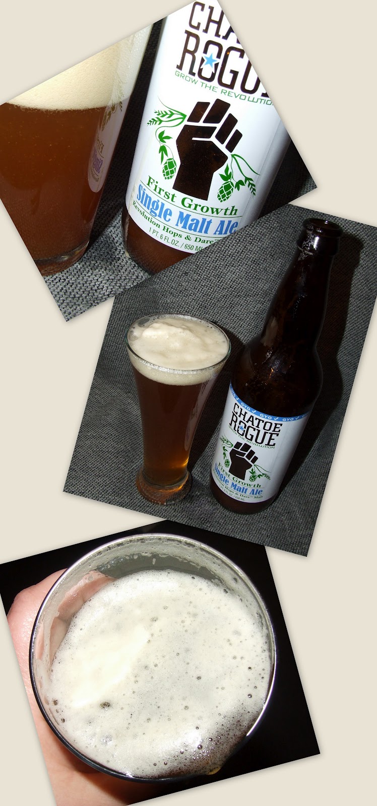 Stuff by Cher New Brew Thursday Rogue Single Malt Ale