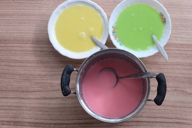 Resep Es Gabus Pelangi. Jajanan Nostalgia Jaman SD