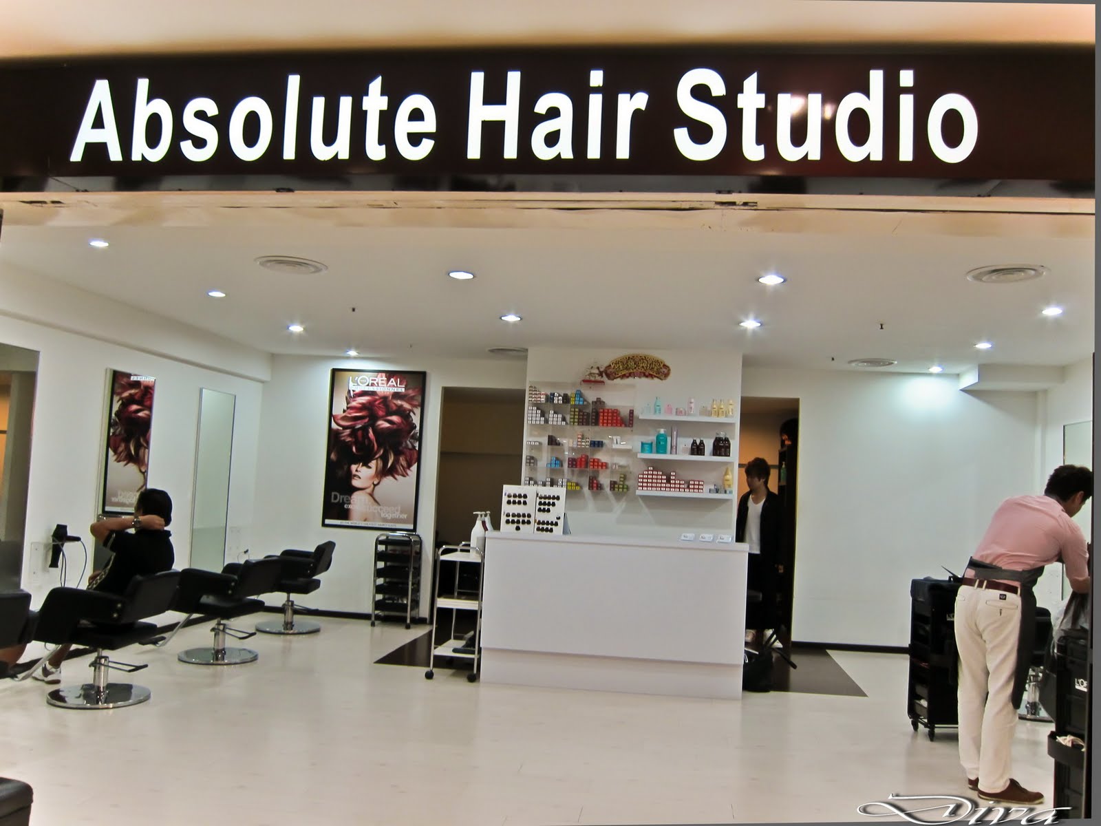 Sibu Food Diva Absolute Hair Studio, at Sarawak Plaza, Kuching