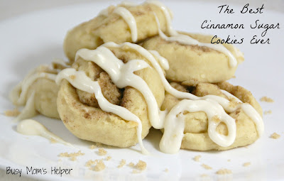 The Best Cinnamon Sugar Cookies Ever