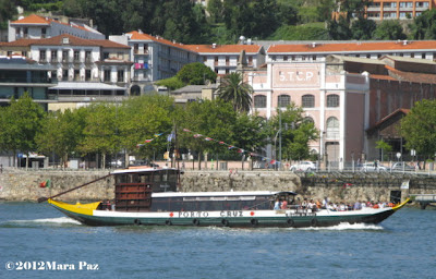 typical boat on the Douro river