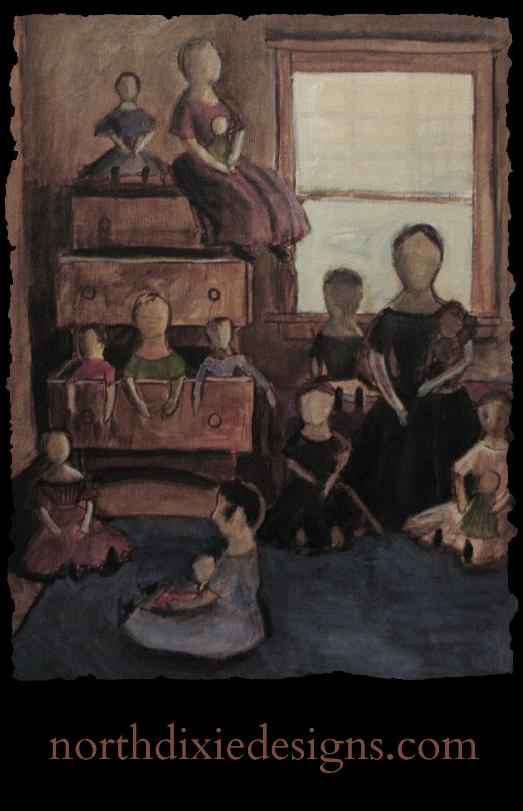 Northdixie Designs Dawn at the Dollmaker's House