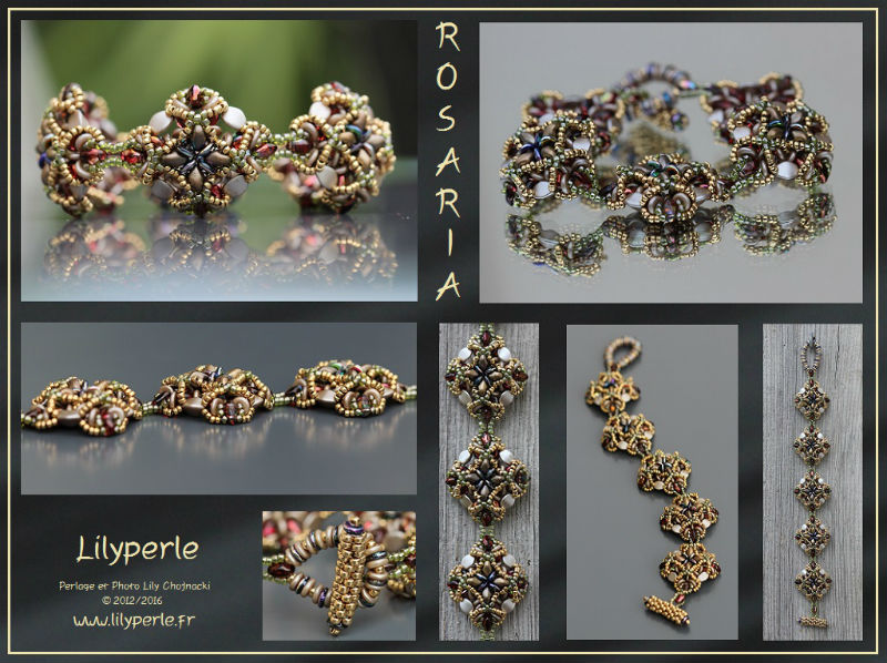 Bracelet Rosaria par Lilyperle Bracelet Rosaria par Lilyperle